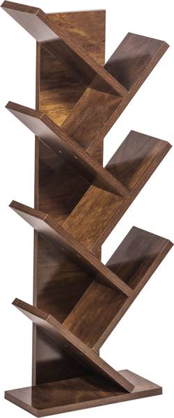 YESMOM Engineered wood Engineered Wood Open Book Shelf