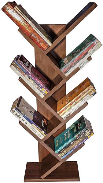 KVS Furniture 7-Tier Book Rack, Storage of Book case, Free-Standing Books Holder Engineered Wood Open Book Shelf