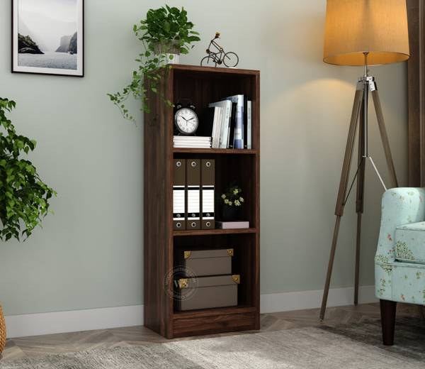 Wooden Street Engineered Wood Open Book Shelf