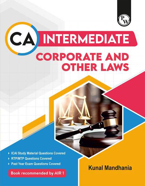 PW CA Intermediate Group 1 Corporate and Other Laws By Kunal Mandhania
