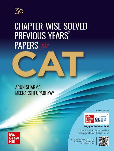 Arun Sharma | CAT 15 Years Chapter-wise Solved Previous Years Papers (2001-2008 & 2017-2023) - Quant, VARC & DILR | 3rd Edition (Latest) | CAT 2025 Ex...