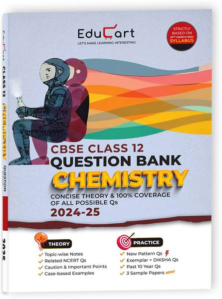 Educart CBSE Question Bank Class 12 Chemistry 2024-25