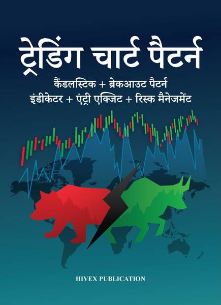 Trading Chart Pattern Book in Hindi | Includes Candlestick & Breakout Patterns | Indicators, Risk Management, Entry exit & Price Action | From basic t...