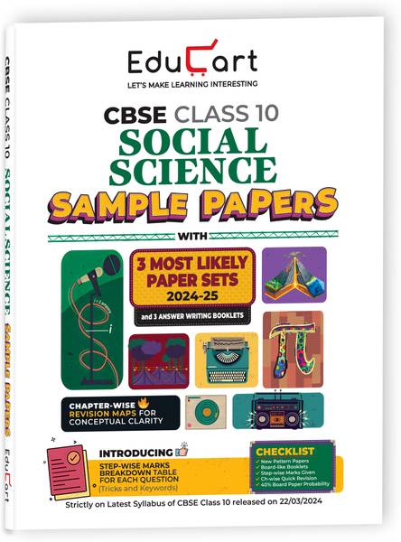 Educart CBSE Social Science Class 10 Sample Paper 2024-25