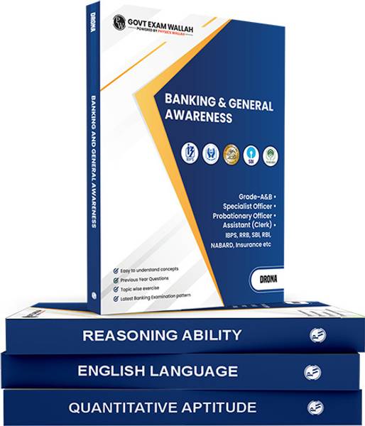 PW Banking Drona Modules Combo Set of 6 Books | For Banking 2024 Exam
