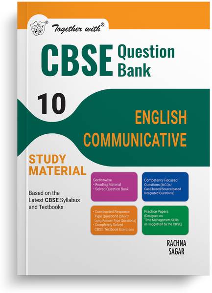 Together with CBSE Question Bank Class 10 Communicative English Exam 2024-25