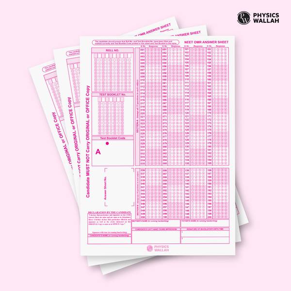 NEET OMR Sheets 2025 Pack of 100 - Practice with Test Series, OMR Sheets for NEET Exam Preparation, Perfect for Mock Tests & Real Exam Practice