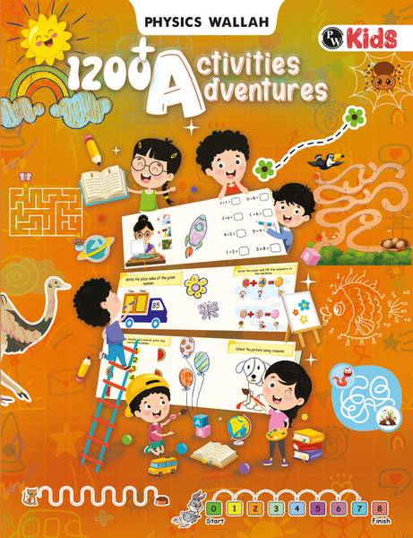 1200+ Activity Book For Kids 4+ Years Old- Adventure Puzzles, Mazes, Mind Games