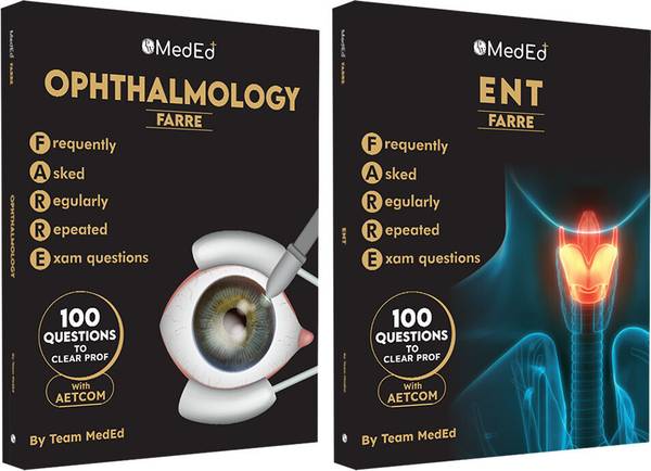 PW MedEd FARRE Ophthalmology & ENT Combo For Third MBBS Prof University Exam
