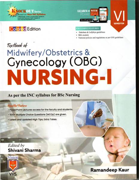 TEXTBOOK OF MIDWIFERY/OBSTETRICS & GYNECOLOGY (OBG) NURSING-1