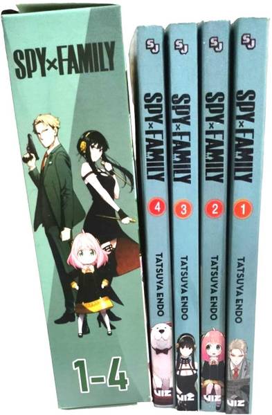 Spy x Family Books Collection (Vol. 1-4), Tatsuya Endo, Paperback, English