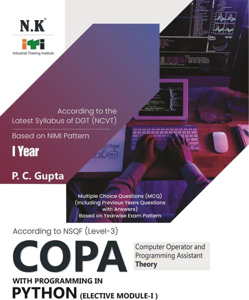 Neelkanth - Computer Operator and Programming Assistant [COPA] Theory - I Year (English) NSQF Level-3 ITI Book with Programming in Python (Elective Mo...