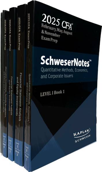 2025 CFA Level 1 Full Package (Set Of 6 Books)