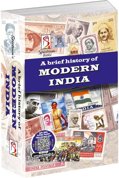 A Brief History of Modern India | Spectrum | Rajiv Ahir | UPSC | Civil Services Exam | State Administrative Exams - 2024/Edition with 1 Disc