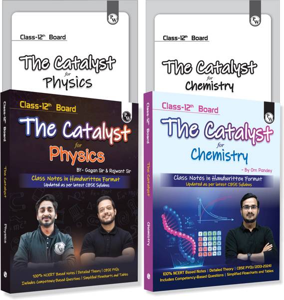PW Class 12 Board The Catalyst For Chemistry & Physics Combo Practice Qs Booklet