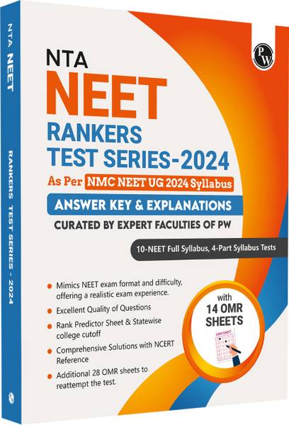 PW NTA NEET Rankers Test Series - 2024 (NCERT Based) | Latest Pattern, 10 Full Syllabus + 4 Part Syllabus (Class 11th & 12th) | OMR Sheet, Detailed So...