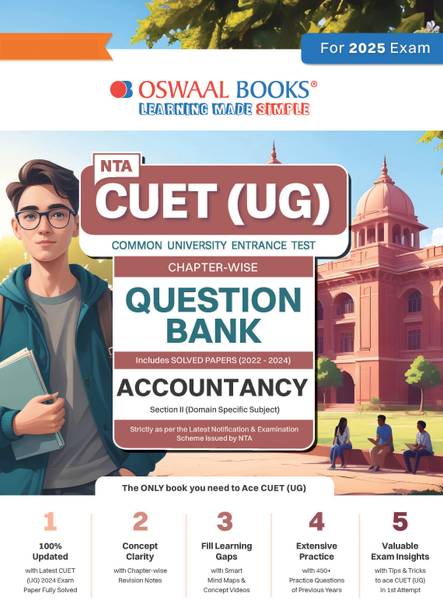 Oswaal Nta Cuet (Ug) Chapterwise Question Bank Accountancy (for 2025 Exam)