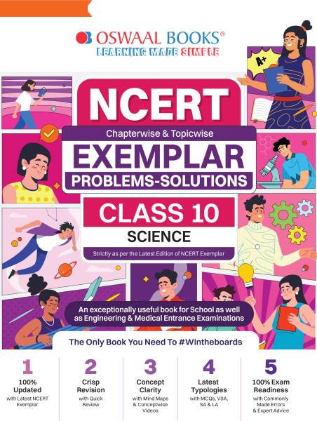 Oswaal NCERT Exemplar (Problems - Solutions) Class 10 Science Book ...