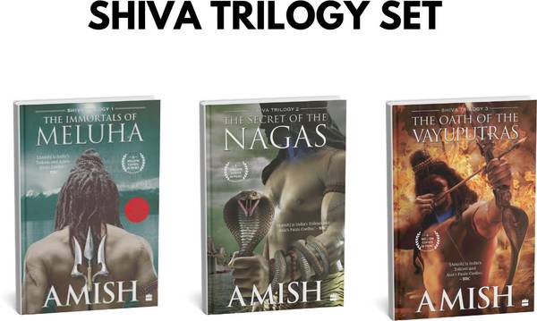 SHIVA TRILOGY SET | (THE IMMORTALS OF MELUHA, THE SECRET OF THE NAGAS, OATH OF THE VIYUPUTRAS) | 3 BOOKS COMBO | ENGLISH |