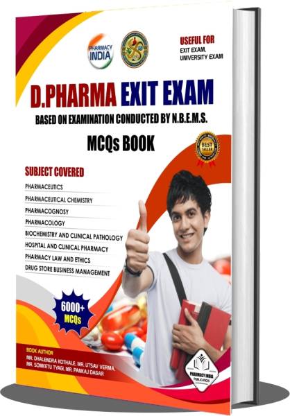 D. Pharma Exit Exam Competitive MCQ Book