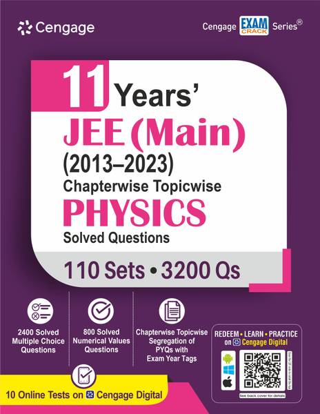 Jee (Main) Physics 11 Years' (2013-2023) Chapterwise Topicwise Solved Questions First Edition