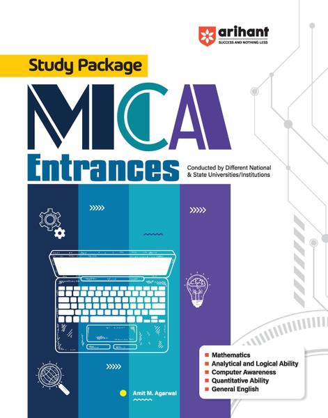 Arihant Study Package MCA Entrances for 2025 exams | Useful for all MCA Entrances