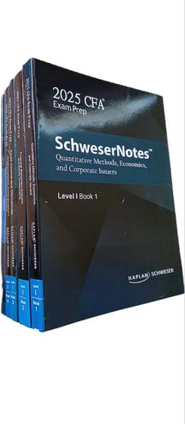 2025 Cfa Level 1 Books Complete Study Package 6 Books | Question Banks - 2025 CFA Books Applicablefor 2025 Exams
