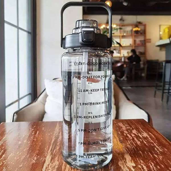 Ezreal Leakproof Unbreabale BPA Free Travel & Gym Big Water Bottle 2000 ml Sipper