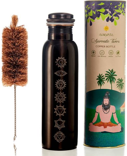 Sarveda 7 Chakra Engraved Vintage with Brush 1000 ml Bottle