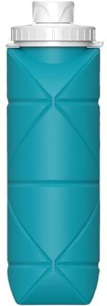 RAIYARAJ Collapsible Water Bottles Leakproof Valve Reusable BPA Free Silicone Foldable 1000 ml Bottle