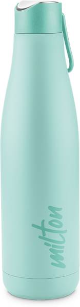 MILTON Fame 600 Thermosteel Water Bottle, 500ml, 24 Hours Hot & Cold, Aqua Green 500 ml Flask