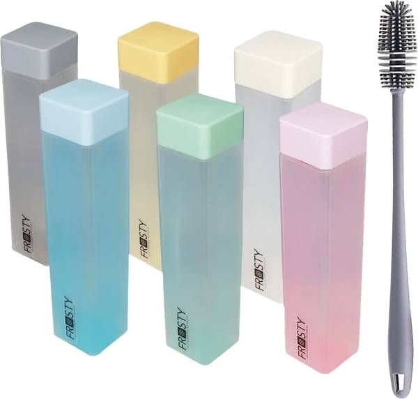 Zigmo Premium Unbreakable Water Bottle 1 Litre For Office School Gym collage Set Of 6 1000 ml Flask