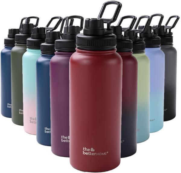 The Better Home Insulated Water Bottle 1 Litre | Double Wall Hot and Cold Water Bottle 1000 ml Bottle