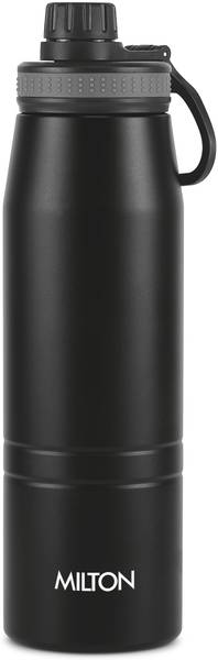 MILTON Sparkle 900 Thermosteel Insulated Water Bottle, 925 ml, Black 925 ml Bottle