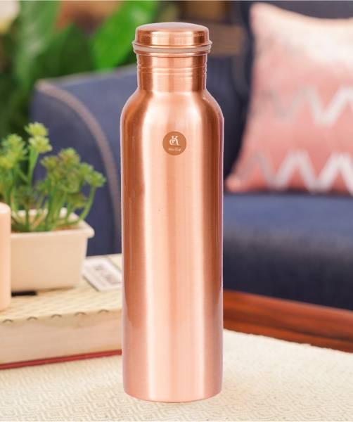 Khatu Crafts Copper Bottel Simple 950 ml Bottle