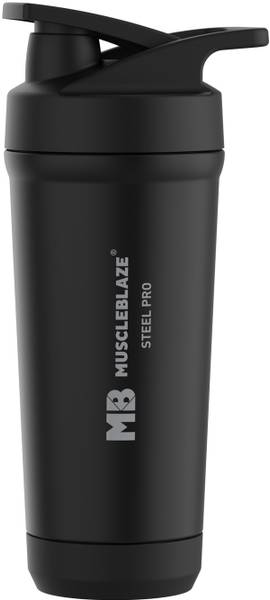 MUSCLEBLAZE Steel Pro Shaker 700 ml Shaker