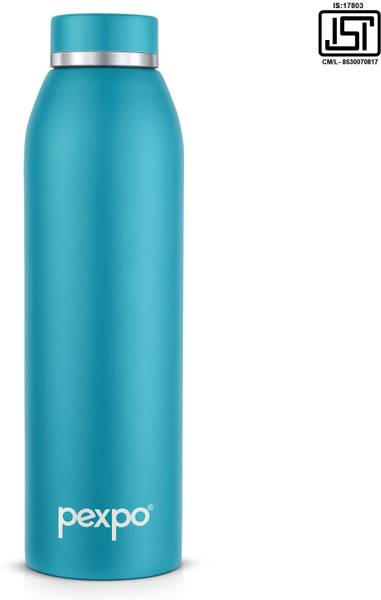 pexpo Jumbo Sports and Fridge Stainless Steel Water Bottle Leak-Proof Single Wall 750 ml Bottle