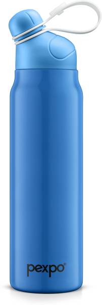 pexpo 725ml Vacuum Insulated Water Bottle, Stainless Steel 24 Hrs Hot & Cold, Piano 725 ml Flask