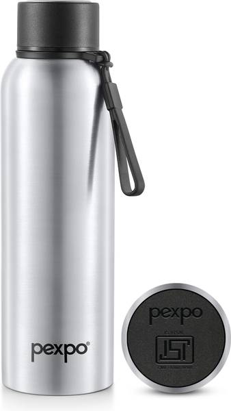 pexpo Bravo 1000, Hot&Cold ISI Certified Insulated Thermosteel Water Bottle Leakproof 1000 ml Flask