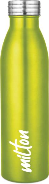 MILTON Breeze 1000 Stainless Steel Water Bottle, 1030 ml, Metallic Green 1030 ml Bottle