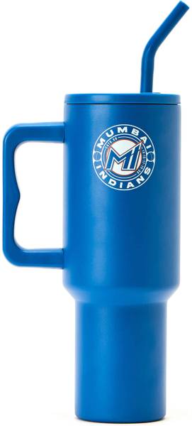 BOLDFIT Tumbler with Straw Insulated Tumbler with Lid Hot & Cold with Handle Cup Steel 1200 ml Bottle