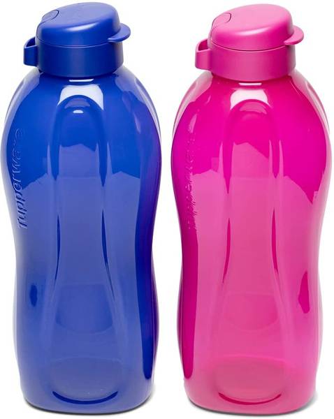 TUPPERWARE Eco Plastic Water Bottle 2L Set of 2 2000 ml Bottle