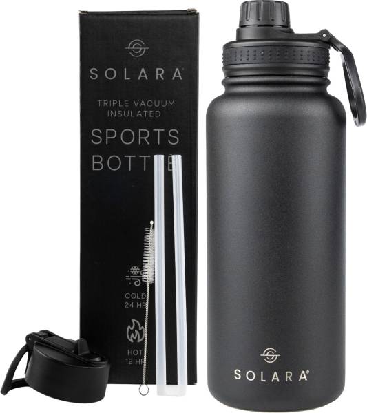 Solara Vacuum Insulated Water for Hot and Cold, Office, Gym, Travel, Sports, 1000 ml Bottle