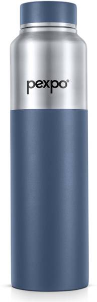 pexpo Crown Dual-Tone Sports and Hiking Stainless Steel Water Bottle 1000 ml Bottle