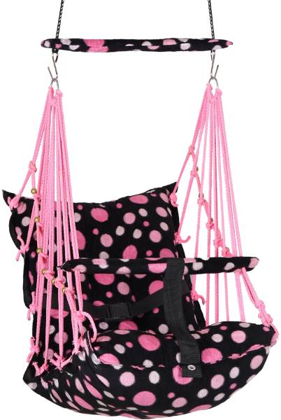 Toytoria Cotton baby swing for Kids children jhula chair 1-6 Years Folding & Washable Swings