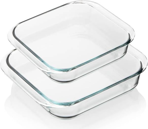 Glass store baking sheet