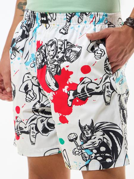 BEWAKOOF Printed Men Boxer