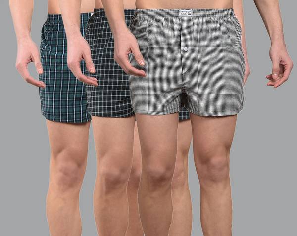 Dollar Checkered Men Boxer