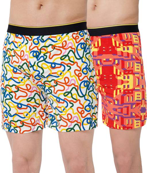 Bummer Micromodal Underwear Soft & Breathable Printed Men Boxer