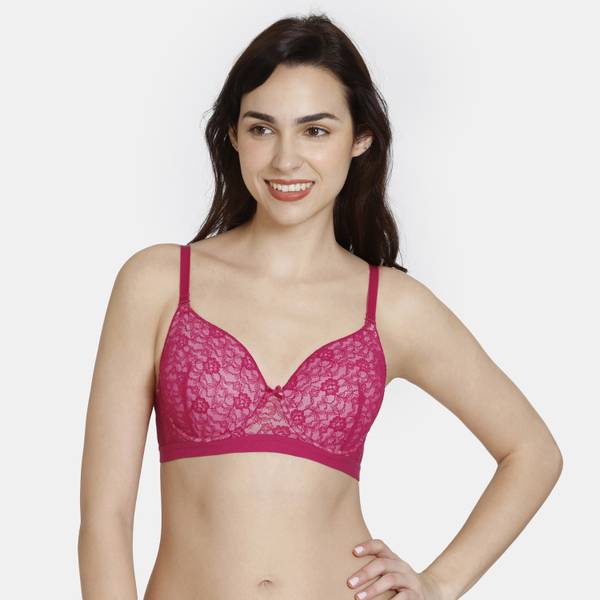 ZIVAME Women Full Coverage Lightly Padded Bra